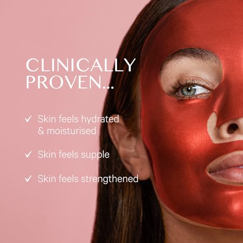 MZ SKIN Vitamin-Infused Meso Face Mask - Hydrogel Treatment for Pigmentation, With Antioxidants, Niacinamide, Hyaluronic Acid & Vitamin C, Fragrance Free