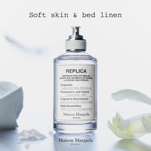 Maison Margiela - Replica - Lazy Sunday Morning Eau de Toilette - Fresh & Floral Fragrance - With Lily of the Valley, Iris Accord & White Musks Accord