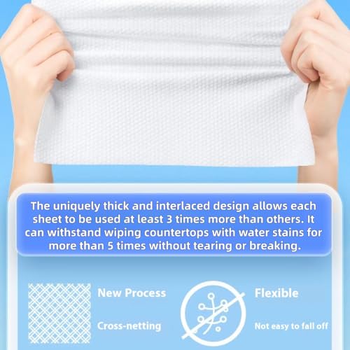 Face towels roll¡£Hanging face towel disposable£¬Disposable face towels, MIXUISEE cotton face cloths£¬super thick 150% face wipes, Suitable for makeup removal and cleansing (Thickened 210 PCS)