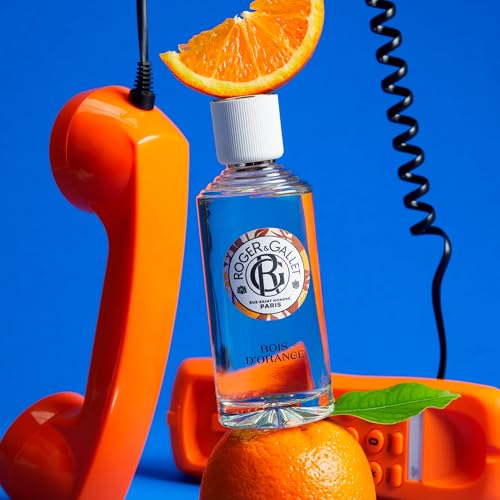 Roger&Gallet Beneficial Women Perfume 100 ml - Regressive & Reassuring Fragrance - Parfum Femme with Juicy Citrus, Natural Orange Essence - Perfumes for Women - Energizing Properties - Bois d'Orange
