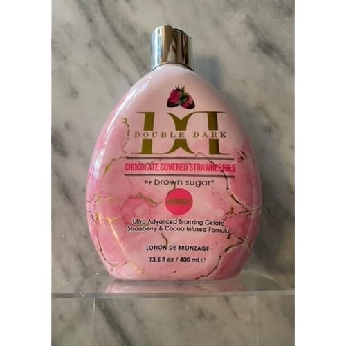Brown Sugar Double Dark Chocolate Covered Strawberries 400X Ultra Advanced Bronzer Tanning Lotion for Deep, Decadent Color and Silky Smooth Skin ? 13.5 oz