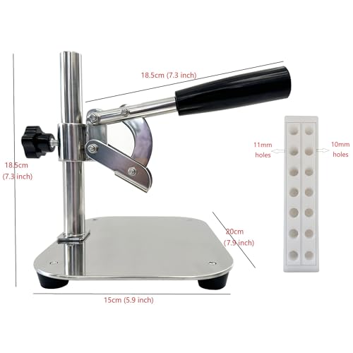 Manual Perfume Bottle Spray Bottle Capping Machine, Perfume Sample Bottle Capper for 10mm and 11mm small bottles (WN024)