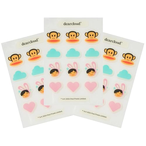 dearcloud Paul Frank Zit Buster Julius Hydrocolloid Blemish Patches, Pimple Patches for Face, Acne Spot Treatment With Niacinamide & Salicylic Acid (36 Count)