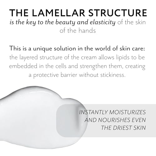 The Act Hand Cream for Women & Men, Lamellar Technology with Vitamins A & E for Deep Hydration and Anti-Aging, Moisturizing, Organic, Vegan (2 Fl Oz, Subtle Herbal)