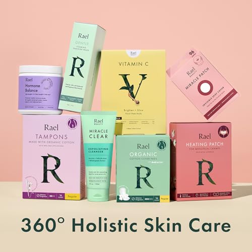 Rael Face Exfoliator, Miracle Clear ? Exfoliating Serum with 15% AHA/BHA/PHA Complex and Hyaluronic Acid, Hydration, Korean Skin Care (1.7 fl oz)