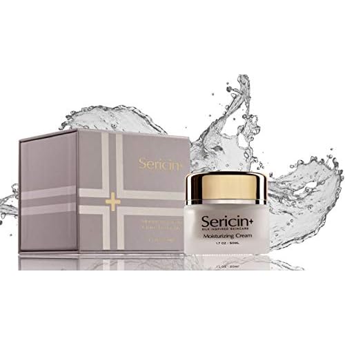 Sericin Plus Anti-Wrinkle Moisturizing Cream ? Silk Protein Face Cream for All Skin Types, Hydrating Anti-Aging Moisturizer for Smooth, Radiant Skin (1.7 fl oz)
