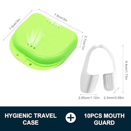 Mouth Guard Grinding Teeth Grinding Braces Mouth Guard for Mouth Sleeping at Night (20 Pack)