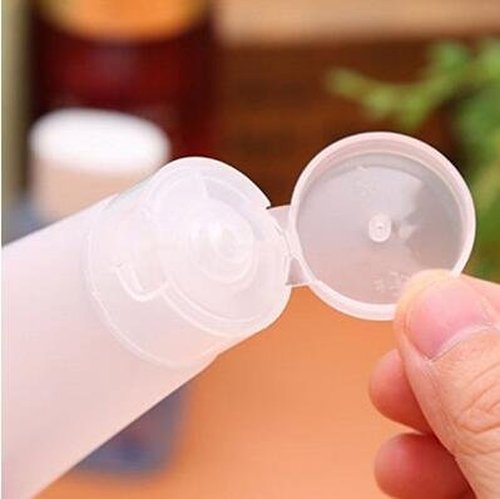 20PCS Clear Empty Refillable Plastic Tubes Bottle Packing Sample Bottles For Shampoo Cleanser Shower Gel Body Lotion (20 ML)