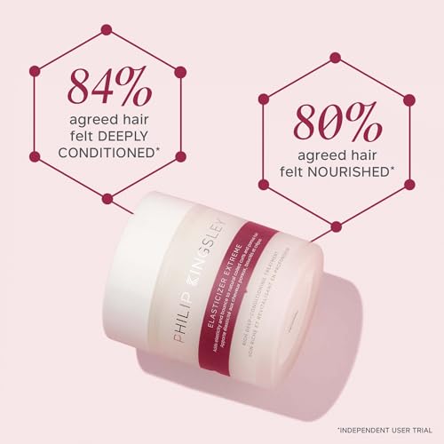 PHILIP KINGSLEY | Elasticizer Extreme | Deep Conditioning Hair Mask Repair Treatment | Pre-Shampoo Deep Conditioning Mask | Reduces Breakage and Frizz for Dry, Damaged and Curly Hair | 16.9oz