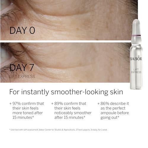 BABOR Travel Size 3 Piece Ampoule Concentrate Set, Hydra Plus Ampoule, Multi Vitamin Ampoule, Lift Express Ampoule, Skincare Set