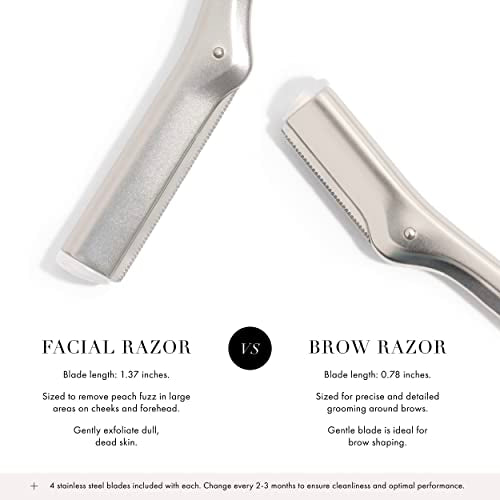 Tweezerman Stainless Steel Facial Razor