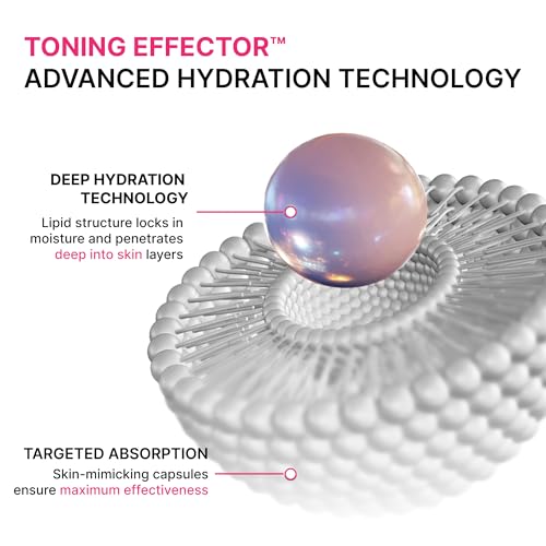 Toning Active Ampoule?Brightening, Hydrating&Soothing with Tranexamic Acid, Niacinamide&Hyaluronic Acid, Dark Spot Correction, Gentle for Sensitive Skin, Korean Skin Care, 50ml/1.69 fl.oz