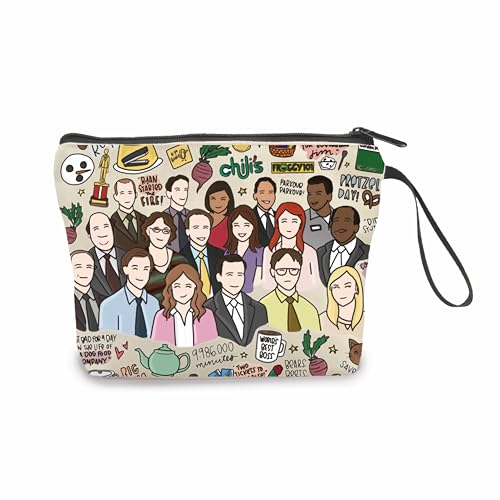 The Office Merchandise Canvas Tote Bag, The Office Merch Reusable Tote Bag with Wide Base