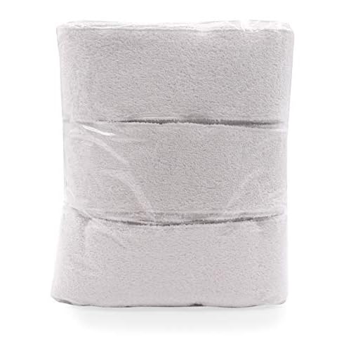 Betty Dain Neck Towel, Soft Terry, Keeps Clients Protected During Shampoos and Rinses, Spa Treatments, Adds Comfort Against Shampoo Bowl, Economical Solution to Paper Wraps, 36 Pack, White