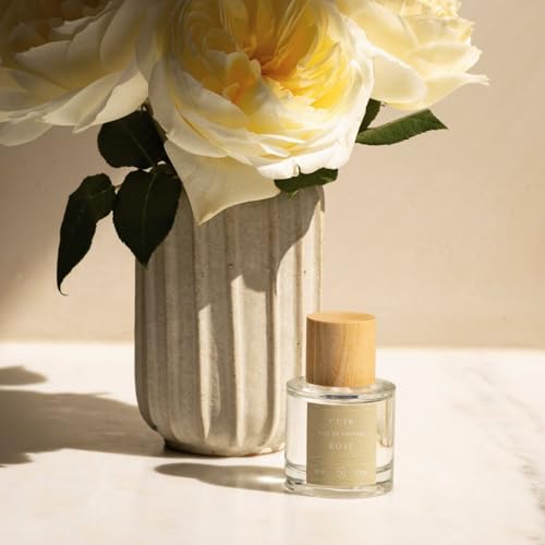 Oak Essentials Cuir Rose Eau De Parfum | Clean Fresh Floral Fragrance with Rose, Cassis, Saffron & Amber, 50 mL