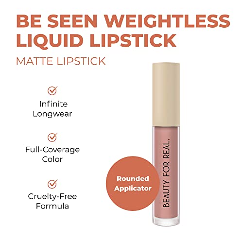 Weightless Matte Liquid Lipstick in Viral by Beauty For Real