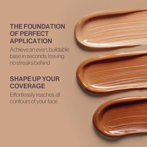 Anisa Beauty Pinnacle Foundation Brush | Professional Makeup Brush for Seamless Foundation Application | Soft, Vegan Fibers for Flawless Blending | Ideal for Liquid, Cream, and Powder Formulas