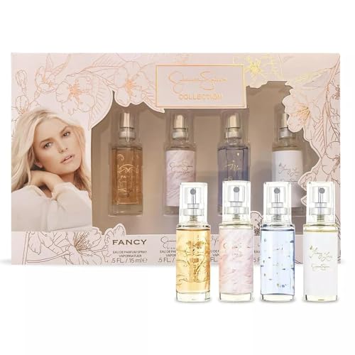 Jessica Simpson Collection 4-Piece Gift Set for Women ? Mini Eau de Parfum Travel Spray ? 0.5 Ounce