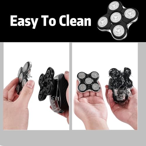 Pro Blades Shaver Replacement Head Compatible with Remington Balder Head Shaver Model XR7000,Stainless Steel Replacement Blades Precision Electric Shaving for Bald Men(2 pack)