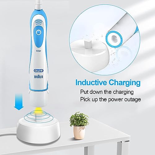 USB Toothbrush Charger for Braun Oral B 3757 Chargers, Replacement USB-A 3757 Charging Base for Oral-B, Waterproof Inductive Portable for Travel