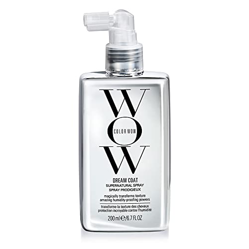 COLOR WOW Dream Coat Supernatural Spray ? Keep Your Hair Frizz-Free and Shiny No Matter the Weather with Award-Winning Anti-Humidity Treatment
