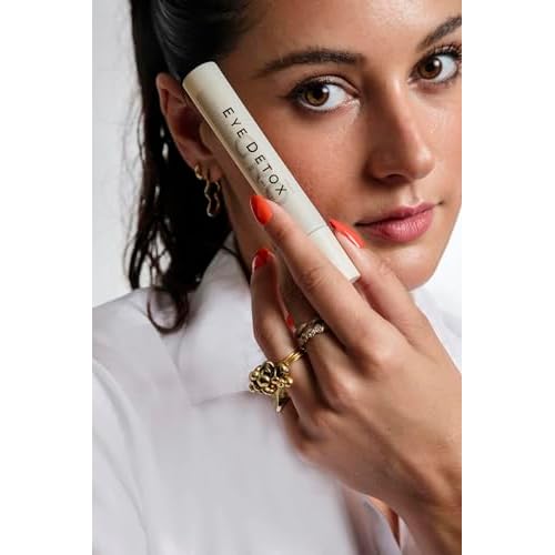 House of Gr? EYE DETOX - BRIGHTENING OIL | 10ML - Chaga Mushroom Skincare, Eye Detox Roller, Inclusive Clean Beauty For All Ages And Skin Types, For Healthier Looking Skin