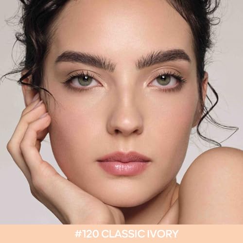 Skin Tint with SPF 40,24HR Tinted Mineral Sunscreen Serum with Zinc Oxide,Multi-use Tinted SPF Serum Foundation,Long Lasting Full Coverage Buildable Foundation-Classic Ivory, 1 Fl Oz