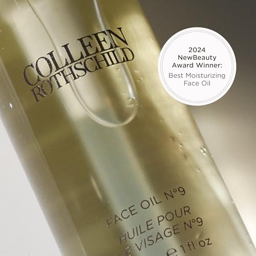 COLLEEN ROTHSCHILD Face Oil N¡Æ9 | 9 Transformative Oils Provide Intense Moisture Boost | Deeply Nourishes & Leaves Complexion Radiant (1 fl oz)