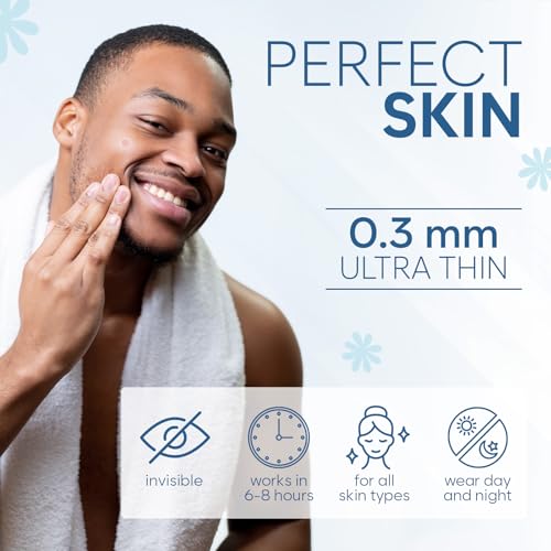 Invisible Pimple Patches for Face (180 Count), Zit Patches for Blemishes, Hydrocolloid Bandages, Zit Stickers for Face - S/L Sizes