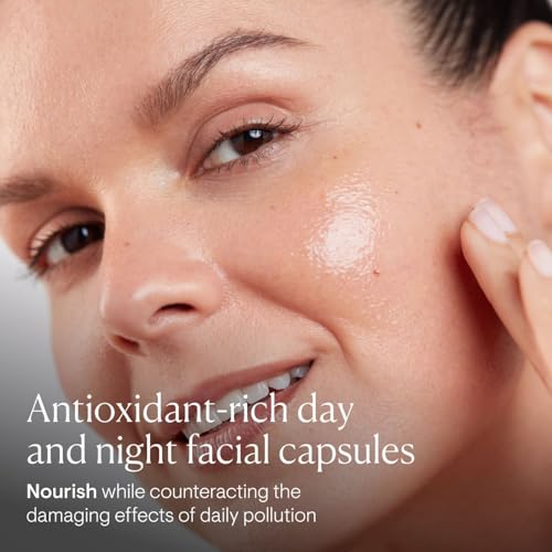 ELEMIS Skin Bliss Capsules, 60 Count ? Antioxidant-Rich Anti-Aging Day & Night Face Oils, Purify, Replenish & Nourish the Skin, Skincare Serum Capsules for Face