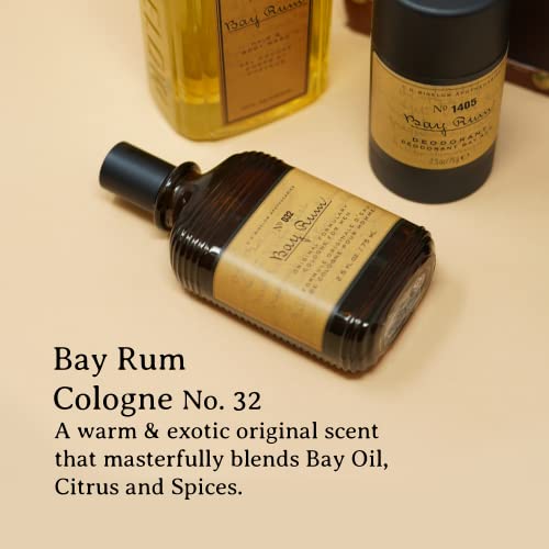 C.O. Bigelow Bay Rum Cologne for Men, Bay Oil, Citrus & Spice Fragrance, Long Lasting Men's Cologne, Perfume for Men, 2.5 Fl Oz