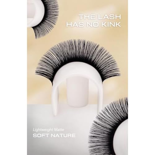 Bottom Lash Extension B C J Curl Mix4-10mm 0.03 0.05 0.07 0.10 0.15 thickness Black Color Super Matte Bottom Lash Extensions, Professional Supplies for Lash Techs (Bottom-J-0.07, 5-10mm)