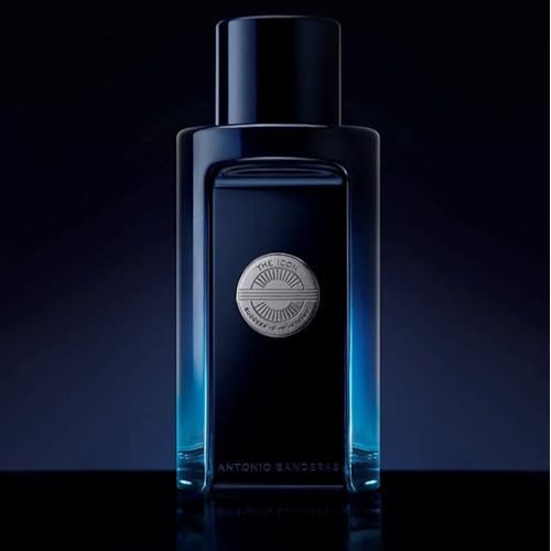 Banderas Antonio Perfumes - The Icon, Eau de Toilette for Men - Long Lasting - Masculine, Elegant, With Personality Fragance - Amber Woody Notes - Ideal for Special Events - 6.8 Fl Oz