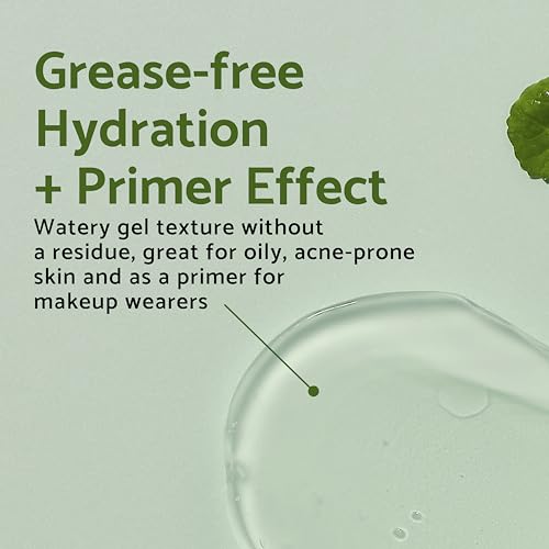 IUNIK Centella 70% Calming Gel Cream Vegan Non-Sticky Moisturizing Blemish Care w/Centella Asiatica Tea Tree 10% Soothes Acne Rosacea Oily & Sensitive Skin Korean Skincare BOGO 1+1