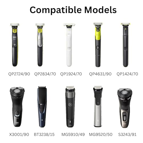 5V Replacement Charger Compatible with Philips Norelco One Blade QP2724 QP2834 MG5910 MG7910 MG9510 MG9520 PQ888 PQ889
