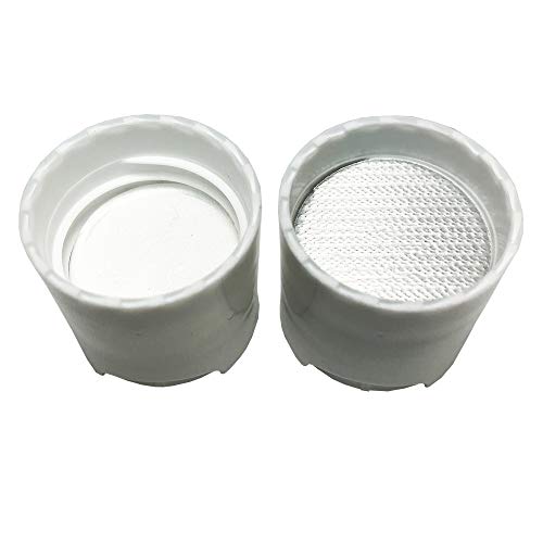 PKnGO Pressure Sensitive Foil Seal 24 mm (500 PCS) ? PS Safety Seals for Freshness and Leak Prevention ? Made in USA for Food Medicine and Cosmetic Packaging ? All Foil No Foam - No Equipment Needed