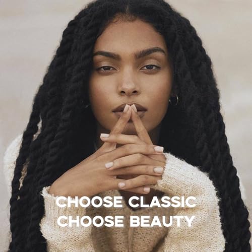 Marley Twist Braiding Hair 8 Packs Marley Twist Hair Twist Hair 24 Inch Afro Kinky Curly Twist Crochet Hair Twist Soft and Natural Hair (1B/30/27, 24 inch)