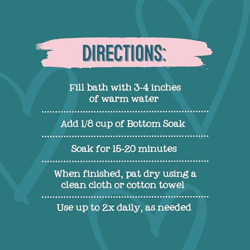 Oilogic Oatmeal Epsom Salt Bath Soak for Babies - Gentle Baby Bath Essentials Soothe & Cleanse Baby Bottoms - Fragrance-Free & Pediatrician-Tested Bathing Skin Care, 16 Oz
