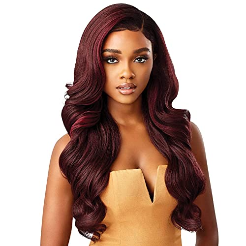 Outre Melted Hairline Lace Front Wig Frontal Effect Hairline Redesigned Comfortfit Ear Contour HD Transparent KAMALIA (DRFF2/CINMCH