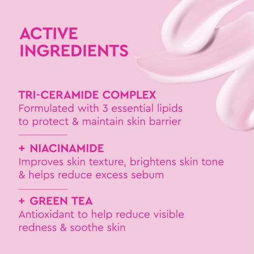 BYOMA Moisturizing Gel Cream - Barrier Repair Cream/Gel Face Lotion with Niacinamide and Green Tea - Ceramide Face Moisturizer for Dry Skin - Alcohol Free, Oil Free Face Moisturizer - 1.69 fl. oz