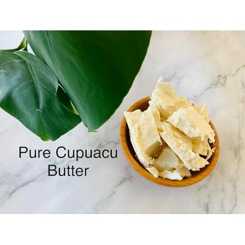 Cupuacu butter 16 oz-Pure and Natural | Fresh, Rich and Creamy in DIY mixes | Vegan butter | Use for whipped body butters, salves, lotions & soaps. (16 oz)