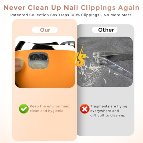 Electric Nail Clippers, 3 in 1 Rechargeable Electric Polishing Automatic Nail Clipper Trimmer with LED Light, Debris Storage, Fingernail Toenail Trimmer