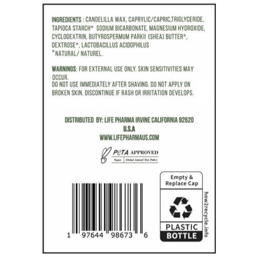 Natural Deodorant for kids and teens, Aluminum FREE, Paraben FREE, Alcohol FREE, Cruelty FREE, for Boys and Girls, 2.65 oz (75 g)