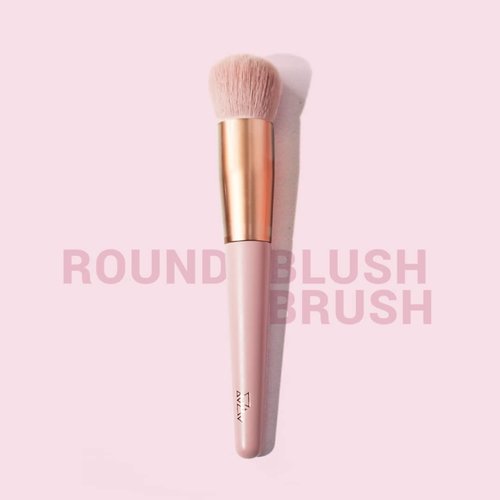 Round Blush Brush - The Good Mineral | Intense Color Application