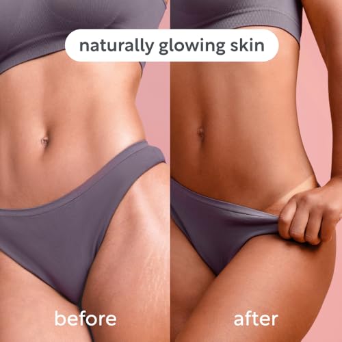 Self Tanning Mitt for Body Self Tanners, Premium Reusable Double-Sided Velvety Soft Applicator, Streak-Free Natural Tan, Stain-Free Hands, Washable Black Mitt in FSC Cardboard Packaging