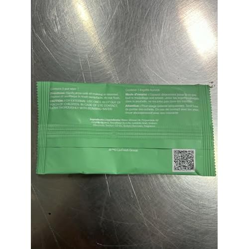 LA Fresh Makeup Remover Wipes with Vitamin E - Make up Remover Wipes for Face, Eyes, Lips - Face Wipes Travel Essentials - Case of 50ct Makeup Wipes