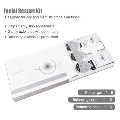 Oxygen Bubble Refill Kit (5 Sets) - 30 Pods + Primer Gel + Serum for CO2 Facial Machine | Salon & Home Spa System