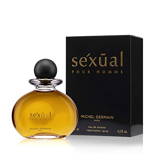 Michel Germain Sexual Pour Homme Eau de Toilette Spray, Top Notes of Indian Basil, Italian Bergamot, Italian Clementine, French Melon, Seductive Natural Oils