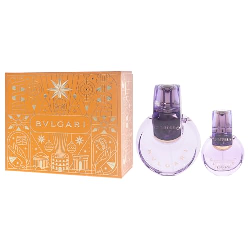 Bvlgari Omnia Amethyste for Women - 2 Pc Gift Set 3.4oz EDT Spray, 0.5oz EDT Spray