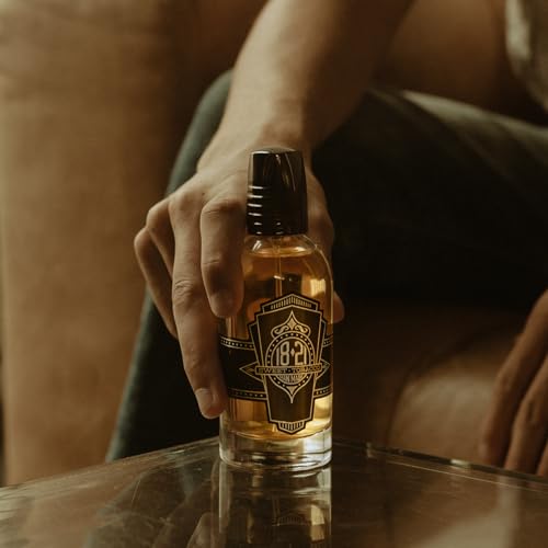 18.21 Man Made Men¡¯s Cologne, 3.4 fl. oz - Long-Lasting Eau de Parfum for Men; Bold Scent with Rich Undertones and Masculine Aromatics in Sweet Tobacco, Spiced Vanilla, Noble Oud & Absolute Mahogany